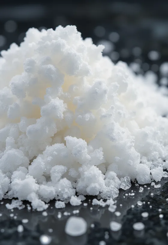 Zucchero bianco semolato in ciotola con cucchiaio