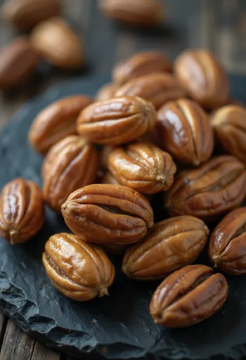 Noci del Brasile sgusciate e intere in ciotola e su legno