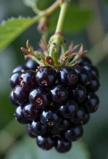 More fresche in ciotola e su tavolo di legno, con marmellata casalinga