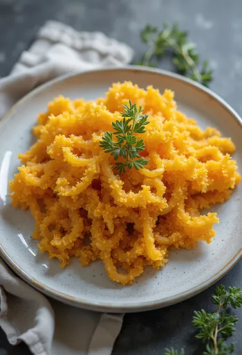 Muschio Irlandese essiccato, sfumature gialle e rossastre