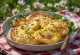 Crespelle all'aglio orsino e formaggio appena sfornate