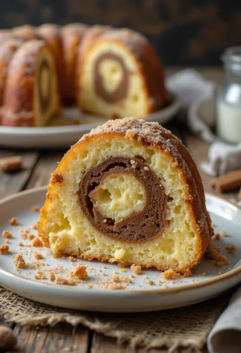 Ciambellone soffice alla ricotta e cannella