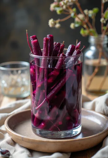 Şalgam piccante sott'aceto in barattolo