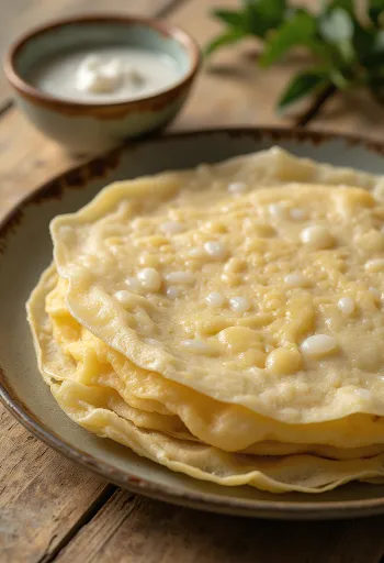 Thinai appam, senza glutine, con miglio foxtail e cannella