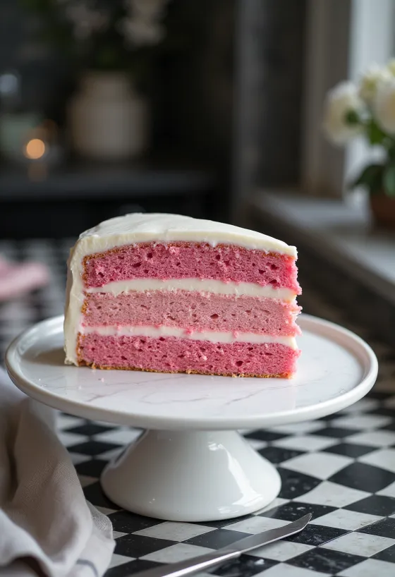 Torta Ombre con strati a sfumatura di colore