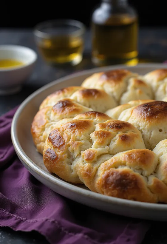Focaccia con fecola di patate