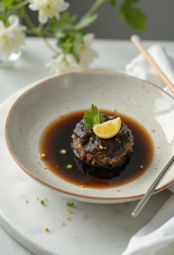 Salsa Ponzu servita con sashimi