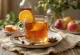 Sidro di mele caldo e profumato in tazza