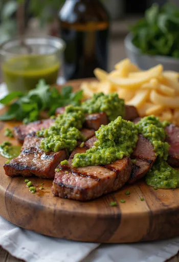 Bistecca Churrasco servita