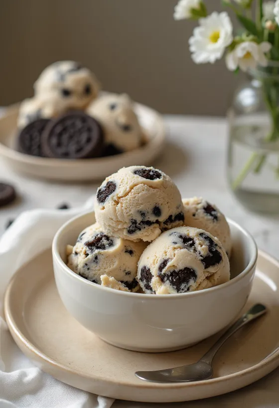 Gelato Häagen-Dazs Cookies & Cream con pezzi di biscotto al cioccolato