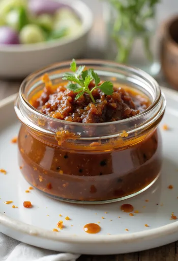 Salsa Jerk servita con pollo grigliato e verdure