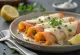 Cannelloni al salmone e capperi cotti in teglia