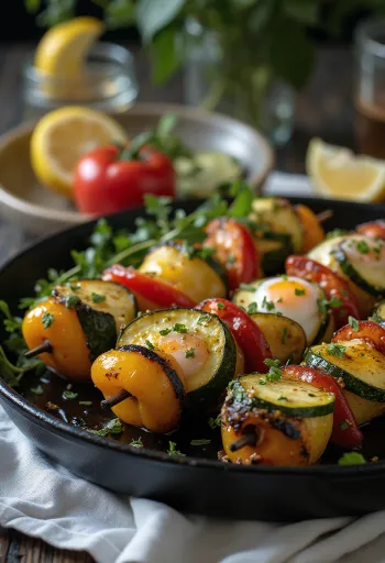 Sebzeli Kebab verdure grigliate