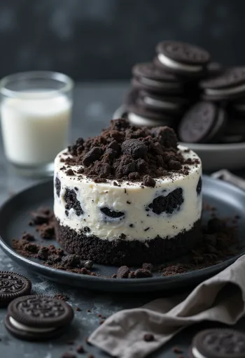 Cheesecake Oreo senza cottura