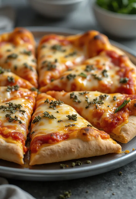 Pizza St. Louis style sottile e croccante a quadrati