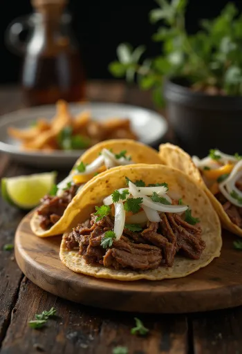 Tacos de Cordero serviti