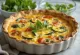 Quiche senza crosta alle verdure affettata