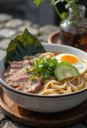 Jinju Naengmyeon, spaghetti freddi coreani con pasta di peperoncino e verdure fresche