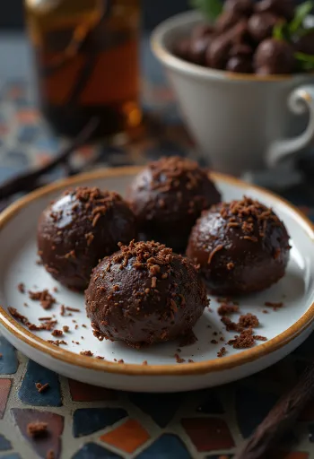 Brigadeiro alla vaniglia appena preparati