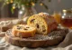 Stollen miele e cannella servito