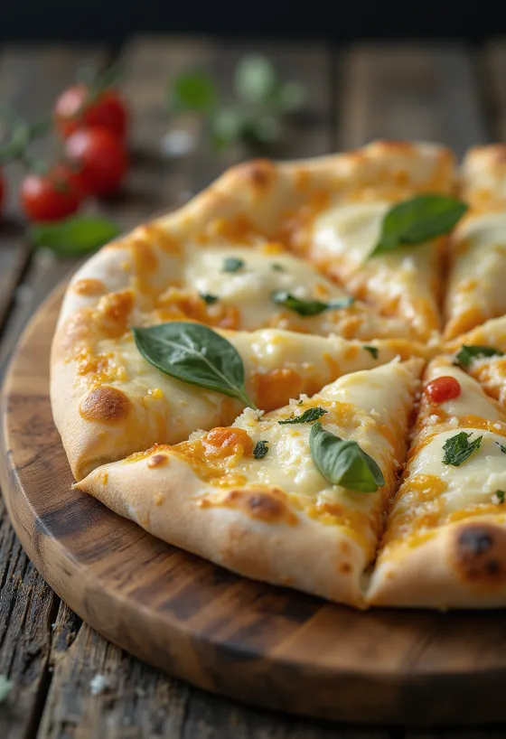 Pizza Bianca con Gorgonzola cremosa e rosmarino