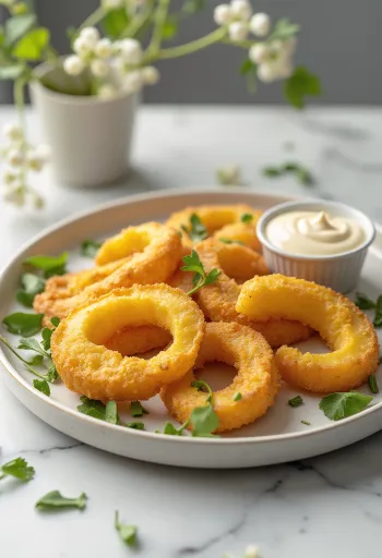 Zucca impanata fritta dorata, servita con panatura croccante