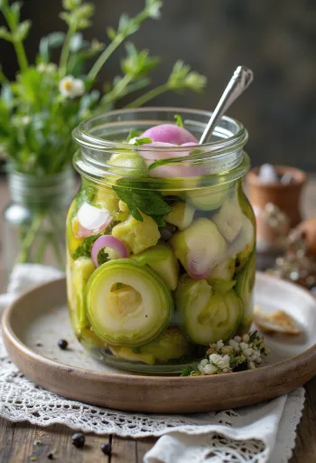 Banane verdi in salamoia in barattolo