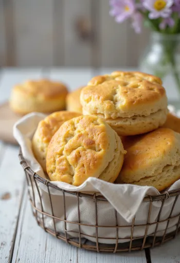 Focaccine di farro servite