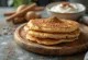 Pancake all'avena appena sfornati