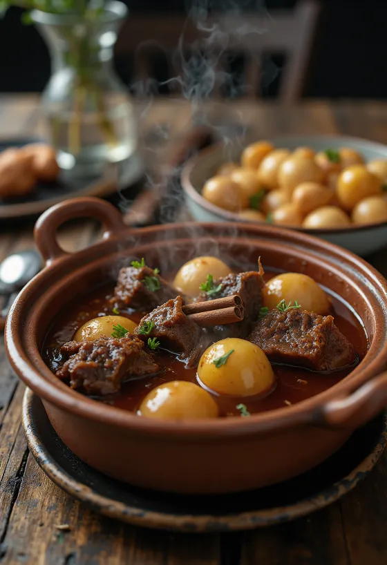Stifado servito