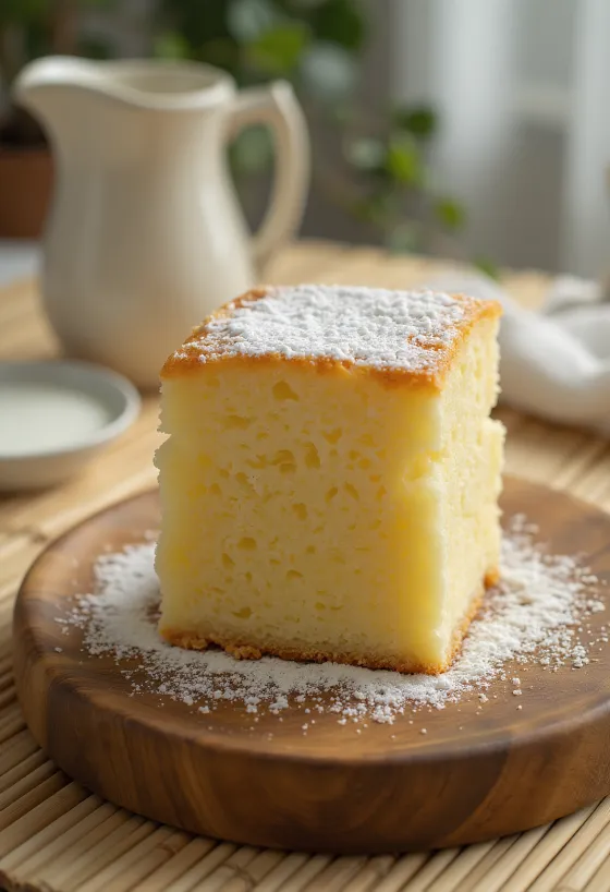 Torta soffice alla vaniglia tagliata a fette