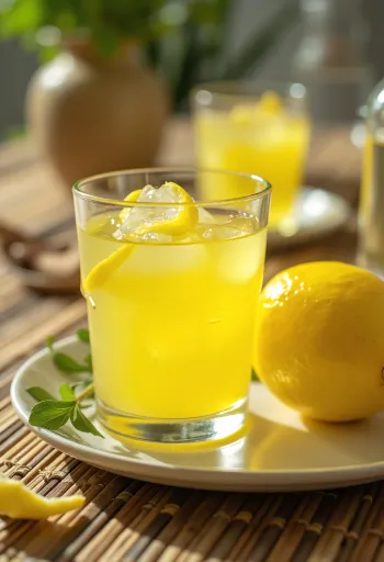 Limoncello servito in bicchierini ghiacciati