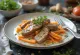 Renskav con carote e prezzemolo, piatto appetitoso