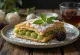 Strudel all'uva spina appena sfornato