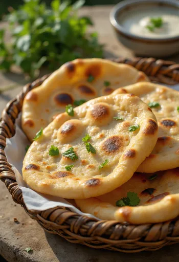 Pane egiziano Aish Baladi appena sfornato