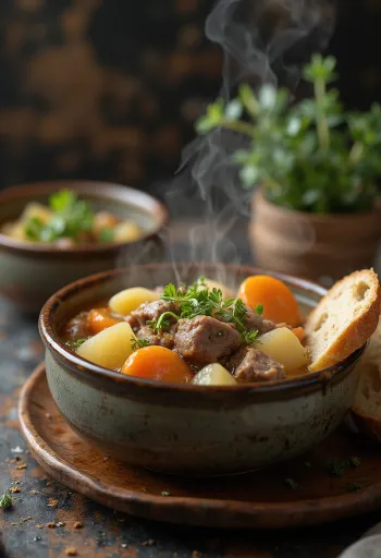 Irish Stew, tradizionale stufato irlandese di agnello con verdure
