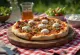 Pizza turca Iskender con base allo yogurt e carne speziata