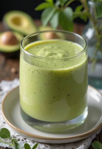 Smoothie all'avocado
