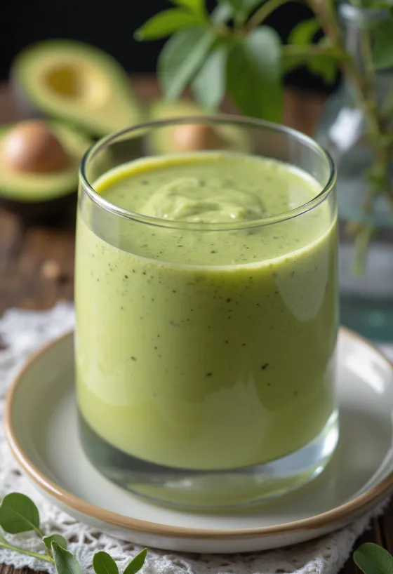 Smoothie all'avocado