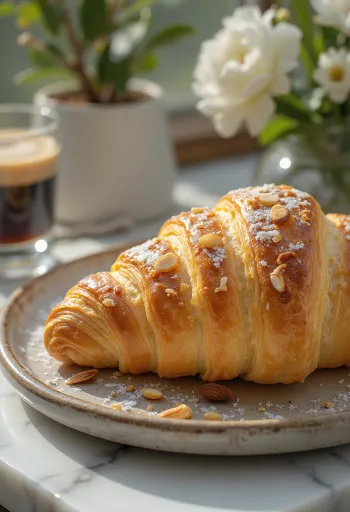 Croissant low carb serviti
