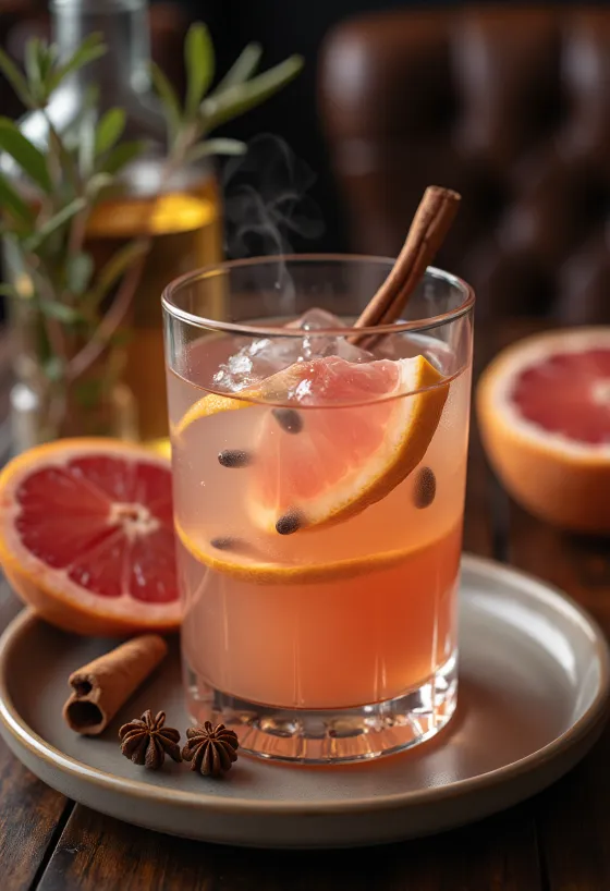 Sidro al pompelmo in tazza