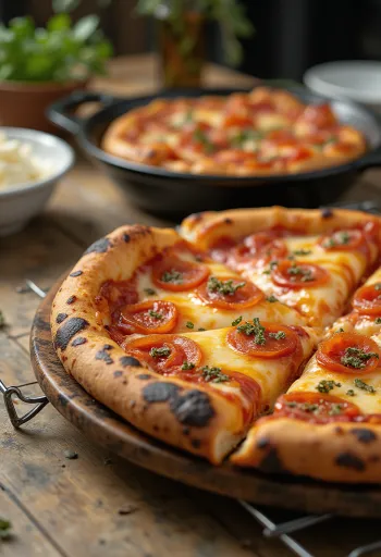 Detroit Style Pizza quadrata, alta e croccante