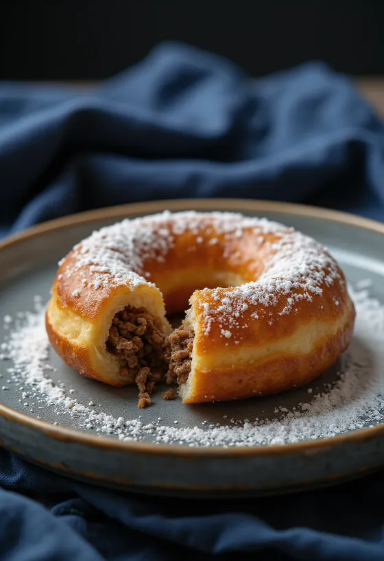 Ciambella salata dorata