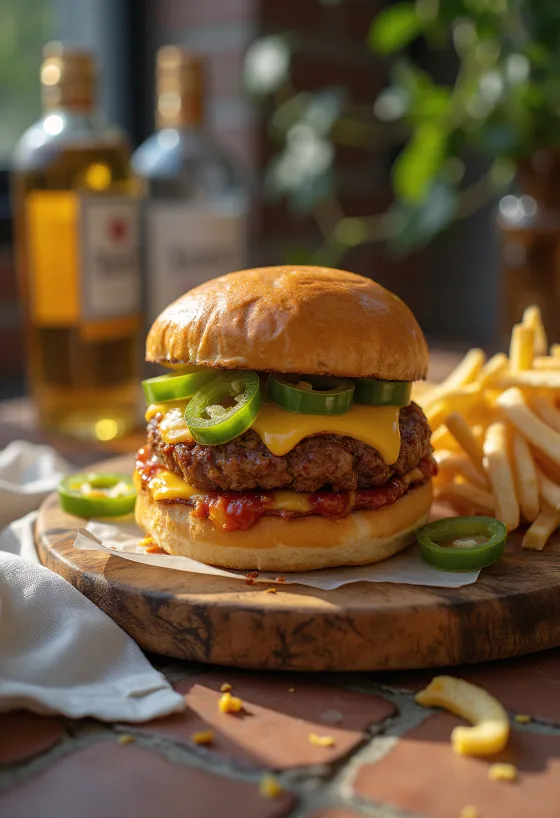 Chili Cheese Burger