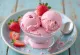 Gelato rosa alla fragola