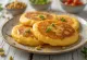 Pancake sciroppato indiano Malpua servito