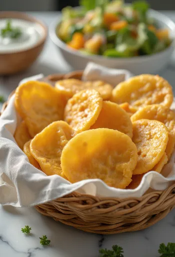 Frollini salati al formaggio croccanti appena sfornati, con strato di formaggio dorato.