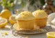 Cupcake al limone servito