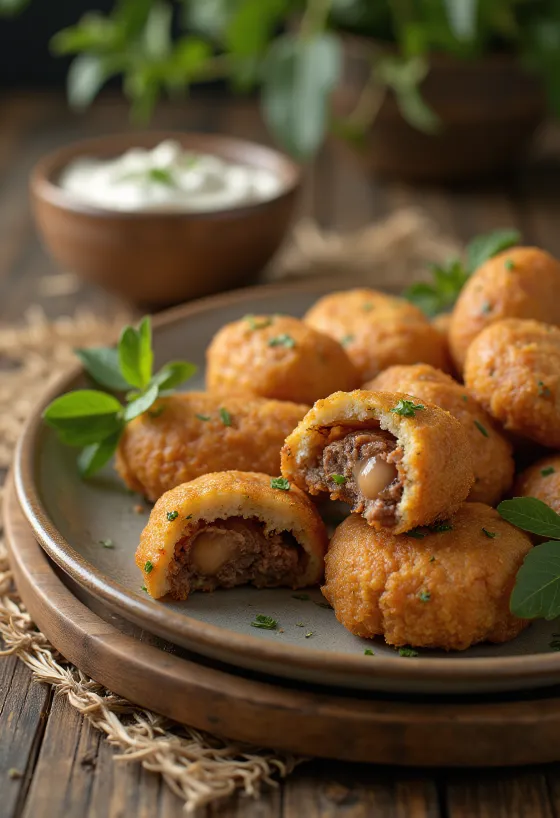 Kibbeh servito
