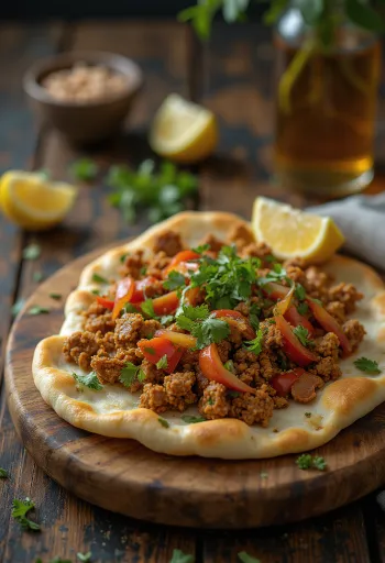 Lahmacun servito